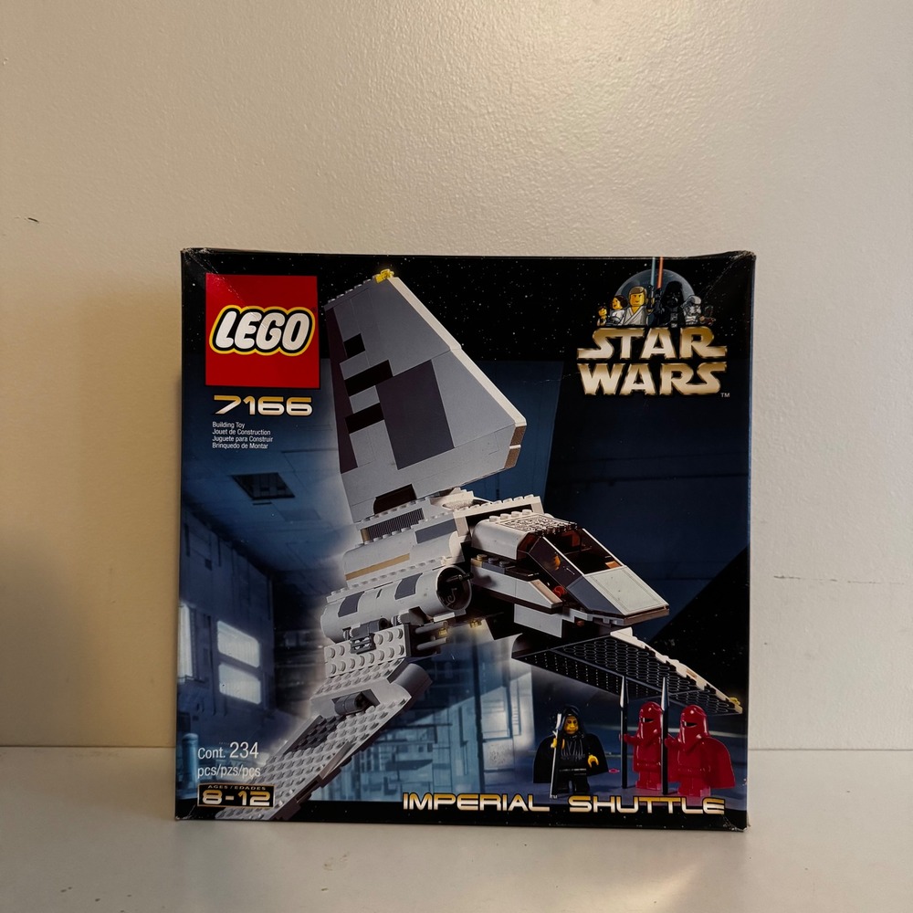 LEGO Star Wars 7166 Imperial Shuttle Set 2001 Sealed Box
